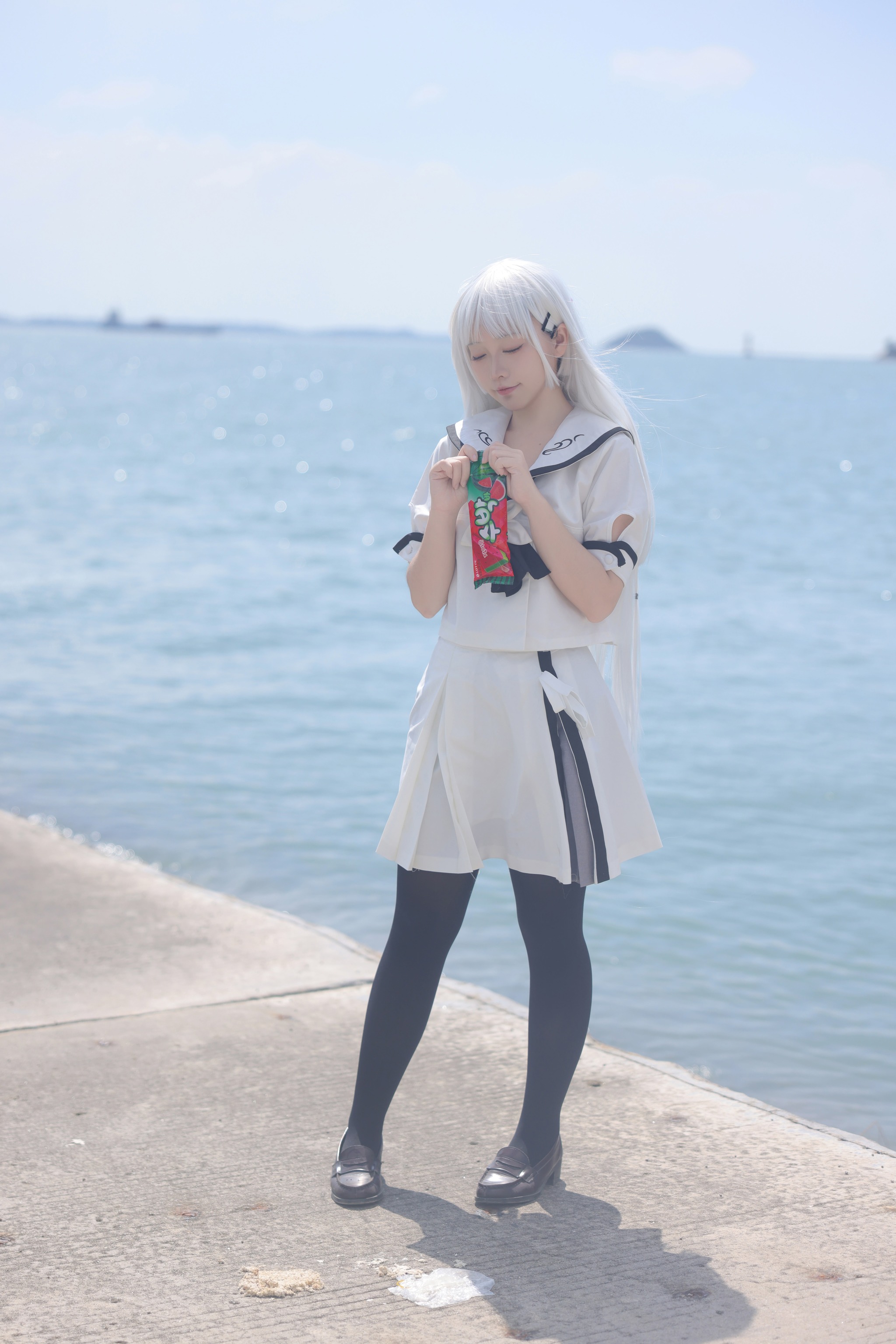 图片[1]-G44不会受伤 – NO.180 Summer Pockets 鸣濑白羽[15P]-XikXak
